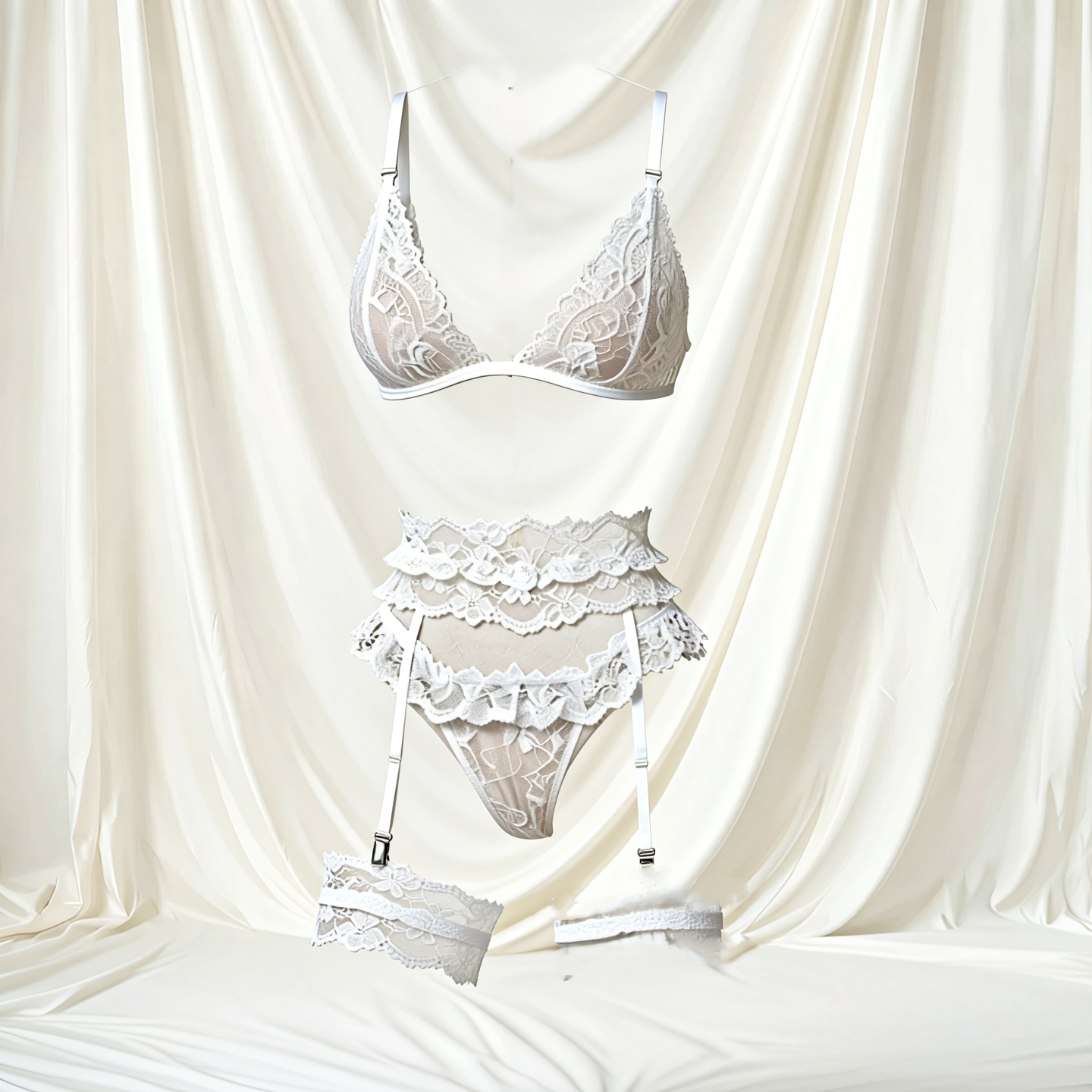 ÉLARA Blanc Jartiyer Seti